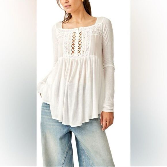 Free People Tops - Free People Pretty Please Tunic - Size Small - EUC